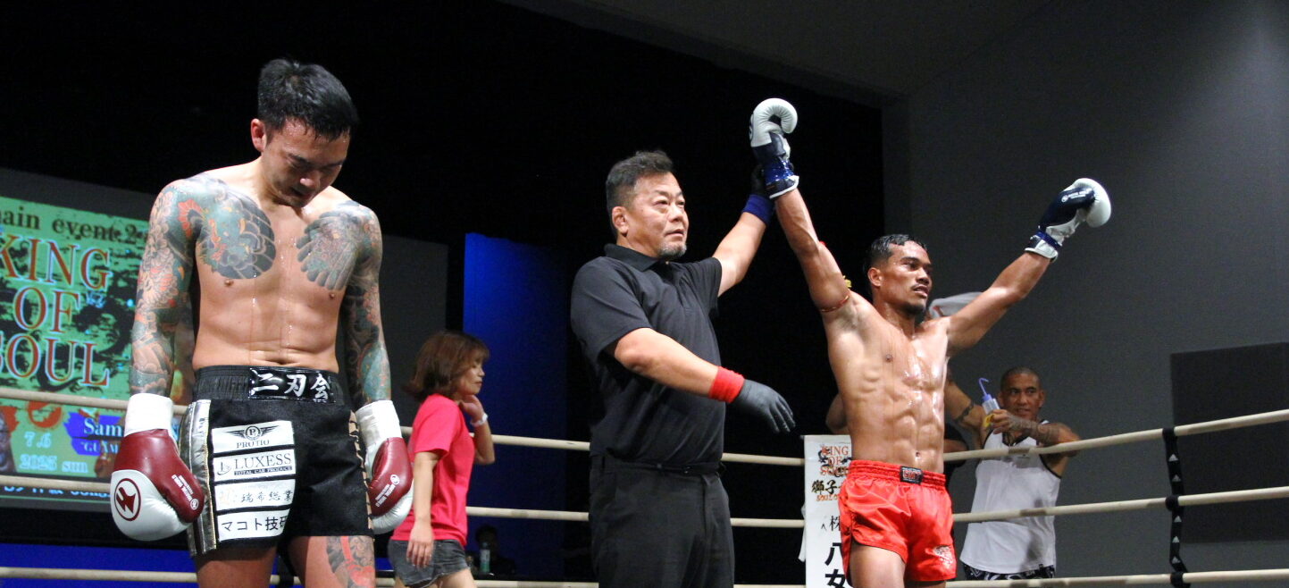 MAキック 7.6 堺市産業振興センター（レポ）：竹市一樹＆藤川政弘