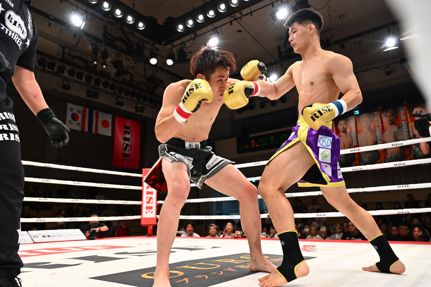 【最終値下】仙姿玉質 RISE 6.28 後楽園ホール（レポ）：基康、憂也からパンチで3度のダウン